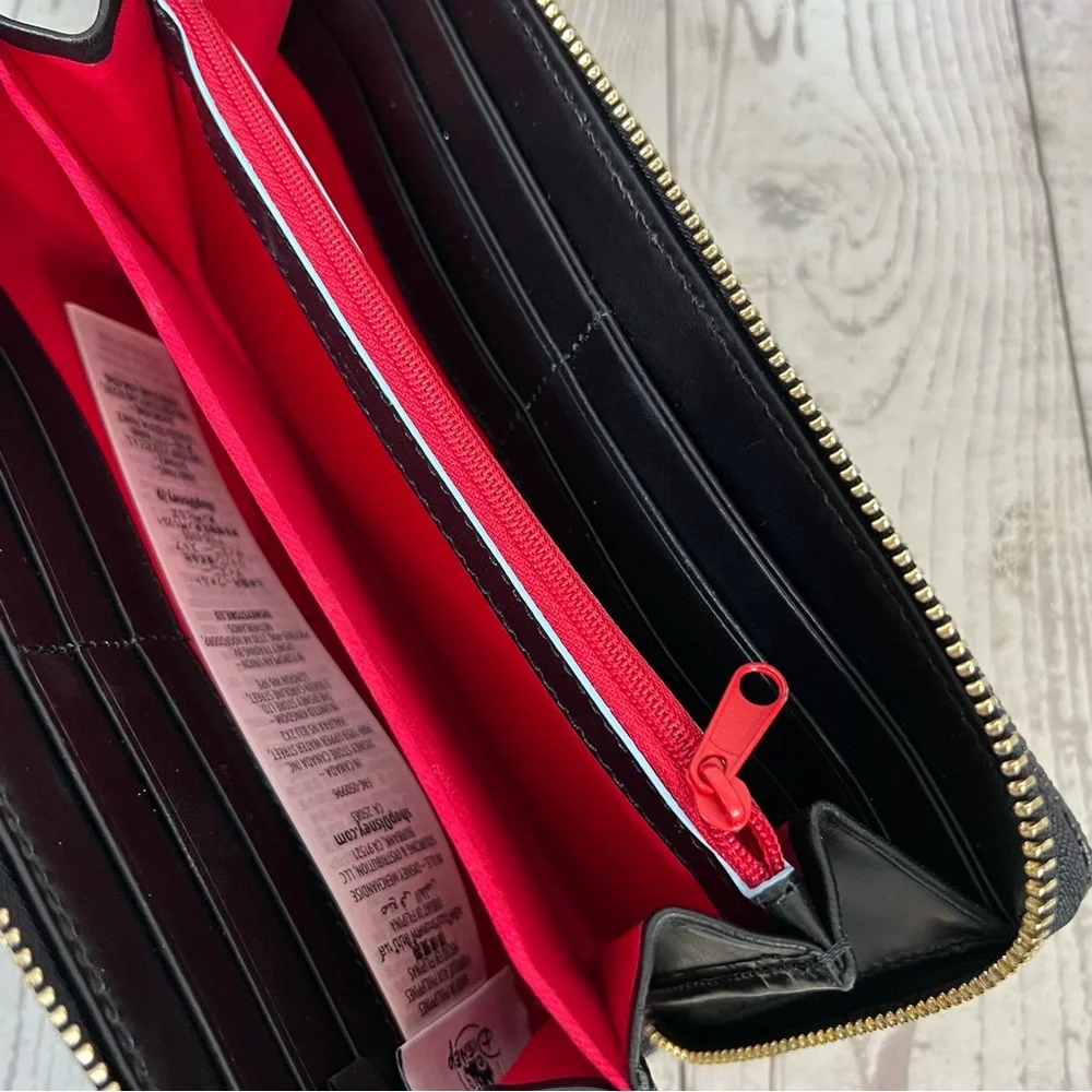 Dooney & Bourke Disney New York City 🥨 Large Zip Around Wristlet Wallet Mickey - Picture 13 of 16